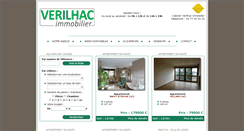 Desktop Screenshot of cabinetverilhac.fr